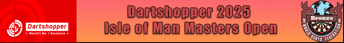 Isle of Man Masters Open Darts Shopper Prize Heading