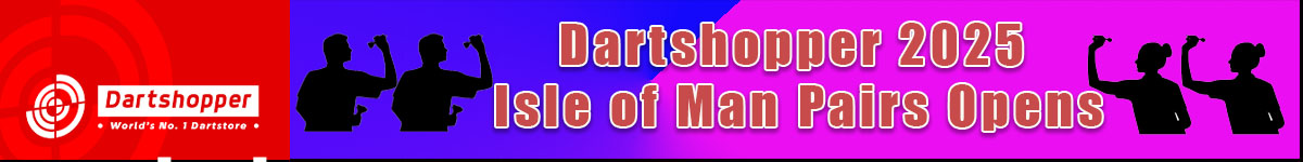 Isle of Man Pairs Open Darts Shopper Prize Heading